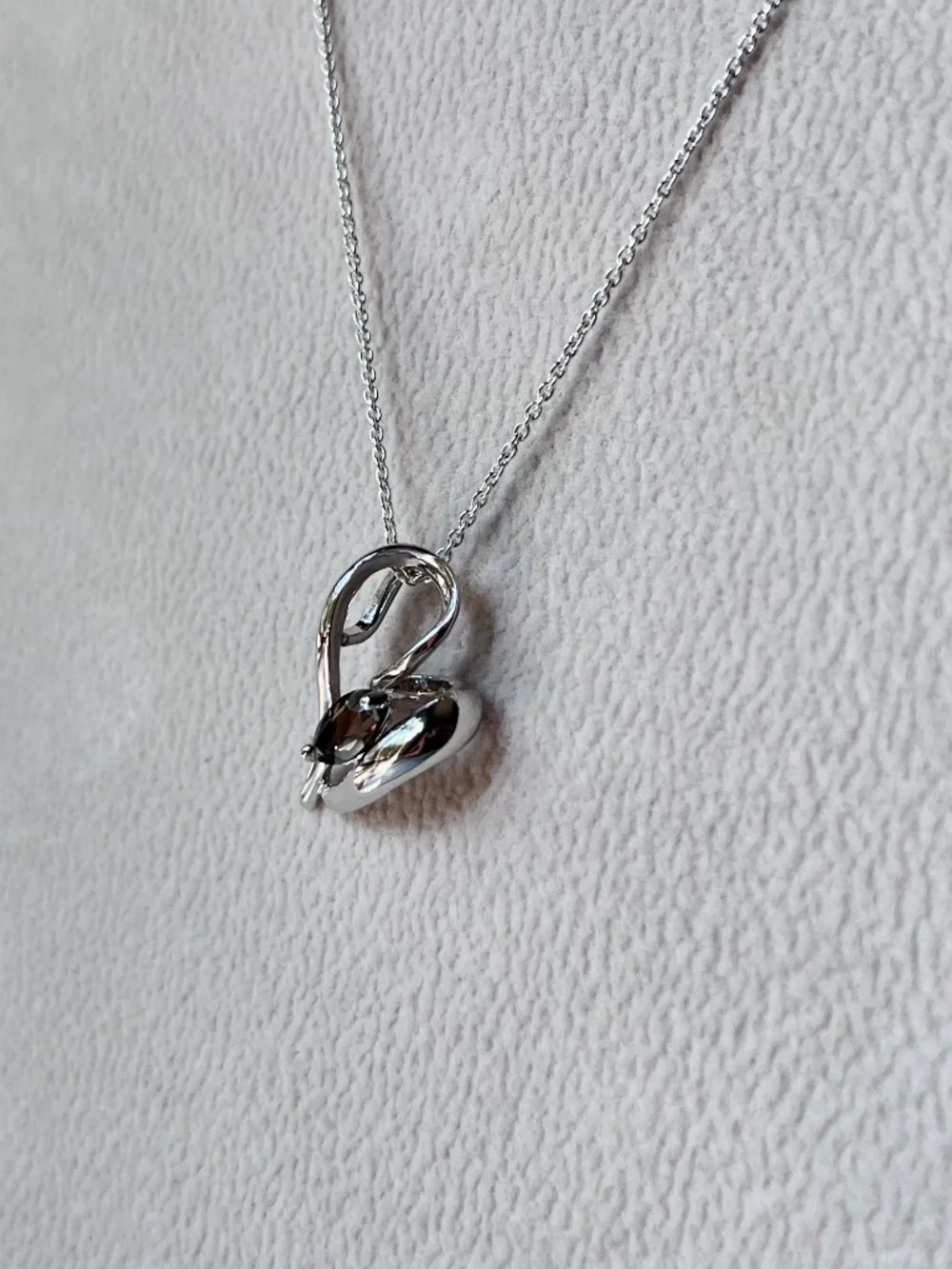 N020 | Genuine Smoky Quartz Heart Necklace